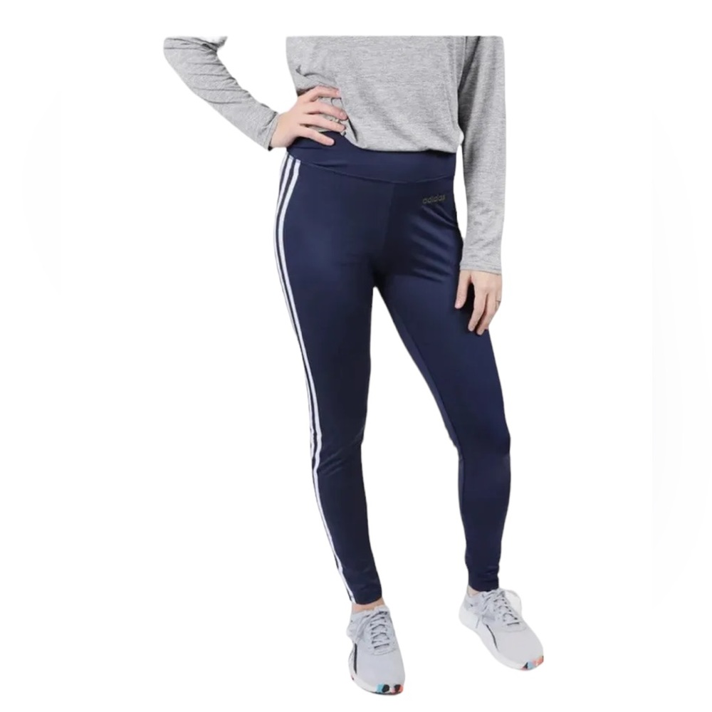 Adidas Women's Leggings Tights Large Navy a6